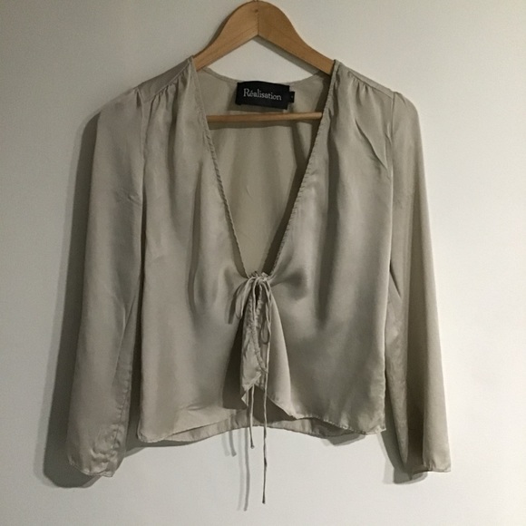 Realisation par Bianca top in silver size small - Picture 4 of 6